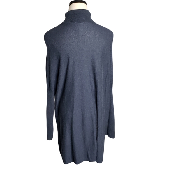 Soft Suroundings Oversize Turtltleneck Sweater Wool Angora Kangaroo Pocket SP - Picture 8 of 13